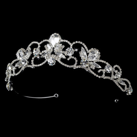 * Elegant Bridal Wedding Tiara HP 7813