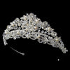 Swarovski and Freshwater Pearl Bridal Wedding Tiara HP 7825