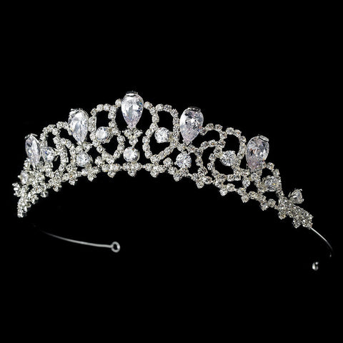 * Teardrop Bridal Wedding Tiara HP 8108
