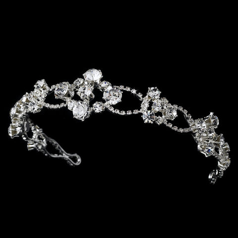 * Rhinestone Bridal Wedding Tiara HP 8115