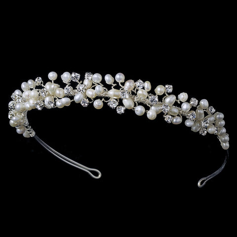 Freshwater Pearl Bridal Wedding Tiara HP 8139