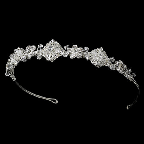 Silver Vintage Bridal Wedding Headpiece HP 8146