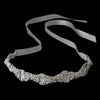 * Pearl Ribbon Style Bridal Wedding Headband HP 8207 White