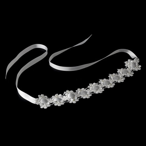 * Ribbon Style Bridal Wedding Headband HP 8208