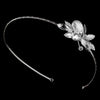 Silver Plated Swarovski Bridal Wedding Headband HP 8248