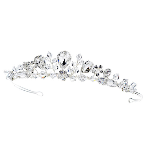 Swarovski Silver Bridal Wedding Tiara HP 8265