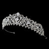 Silver Plated Bridal Wedding Tiara HP 8271
