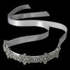 Ribbon Vintage Crystal Bridal Wedding Headpiece HP 8286