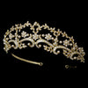 * Beautiful Pearl & Rhinestone Floral Bridal Wedding Tiara Headpiece HP 8316