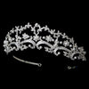 * Beautiful Pearl & Rhinestone Bridal Wedding Tiara HP 8316 (Silver or Gold)