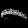 Rhinestone Bridal Wedding Necklace Earring Bridal Wedding Tiara Set 8411