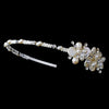 Silver Ivory Headpiece 8639