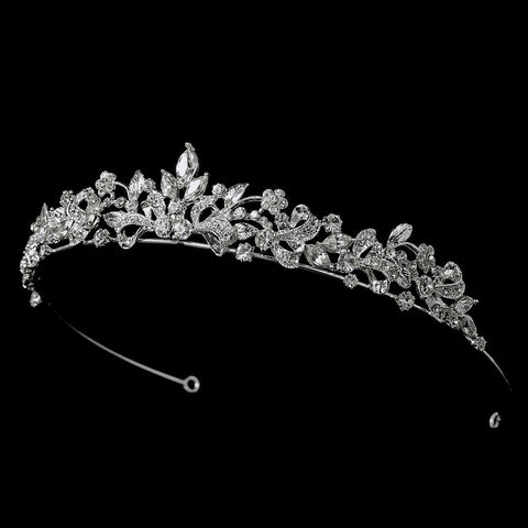 Floral Bridal Wedding Tiara HP 9027