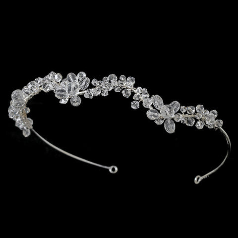 * Beautiful Swarovski Crystal Bridal Wedding Tiara HP 9028