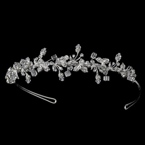 * Swarovski Crystal Band with Clear Rhinestone Accents HP 9030