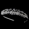 * Beautiful Swarovski Crystal Bridal Wedding Tiara Band HP 9031
