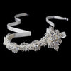 Silver Ribbon Headpiece 916