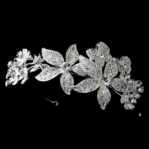 Silver Clear Headpiece 9931