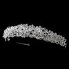 Silver Clear Swarovski Crystal Bridal Wedding Headband Headpiece 9992
