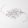Silver Clear Rhinestone Swarovski Crystal Bead Vine Bridal Wedding Hair Adornment