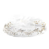Silver Clear Starfish Rhinestone Bridal Wedding Headband 1591
