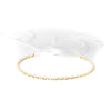 Gold Ivory Pearl & Rhinestone Bridal Wedding Ribbon Headband 2721