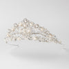 Swarovski and Freshwater Pearl Bridal Wedding Tiara HP 7825