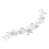 Crystal & Pearl Bridal Wedding Flower Bridal Wedding Hair Vine Bridal Wedding Headband Headpiece 8453