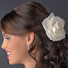 5 Elegant Bridal Wedding Ivory Flower Bridal Wedding Hair Clip 428