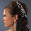 Elegant Vine Crystal Bridal Wedding Hair Comb 8218