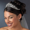 Royal Rhinestone Crown Bridal Wedding Tiara in Radiant Silver 167