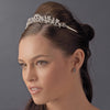 * Gold Rhinestone Butterfly Bridal Wedding Tiara HP 6246