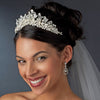 Freshwater Pearl and Rhinestone Bridal Wedding Tiara HP 8126