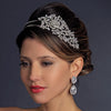 Antique Silver Clear Headpiece 932