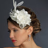 Ivory Side Accented Flower Bridal Wedding Headband HP 941