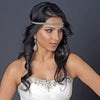 Silver Metal Bridal Wedding Hair Bridal Wedding Elastic Headband 288