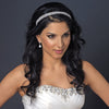 Rhodium Vintage Filigree Bridal Wedding Headband 89