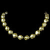 Freshwater Pearl Stone Bridal Wedding Necklace 8325
