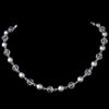 Bridal Wedding Necklace 8352 Grey