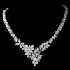 Stunning Cubic Zirconium Bridal Wedding Jewelry Set N 9830 E 4031