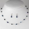 Pearl & Swarovski Crystal Bridal Wedding Jewelry Set NE 226