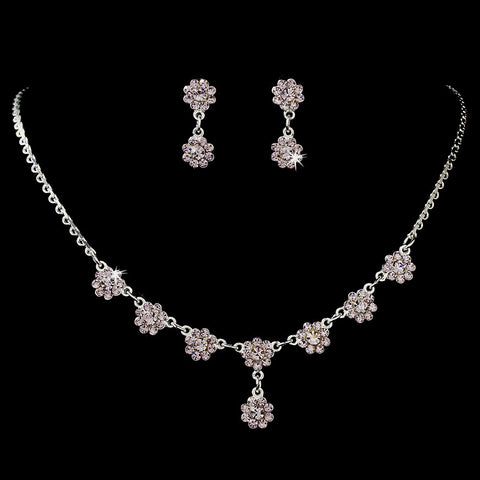 * Bridal Wedding Necklace Earring Set 331