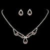 Sparkling Crystal Bridal Wedding Jewelry Set NE 360