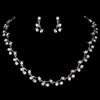 Elegant Crystal Bridal Wedding Jewelry Set NE 388