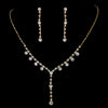 Bridal Wedding Necklace Earring Set NE 7157