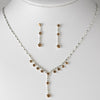 Bridal Wedding Necklace Earring Set NE 7157