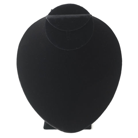 Black Velvet Bridal Wedding Necklace Display on Stand for Bridal Wedding Necklace, Earring & Bridal Wedding Ring