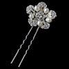 Silver Clear Pin 1125