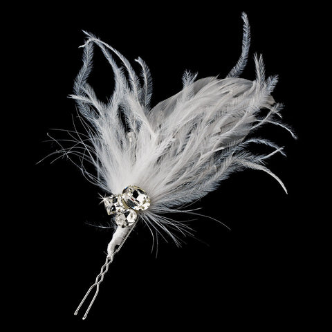 * Elegant White Pin 116