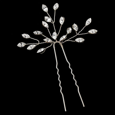 Crystal Bridal Wedding Hair Pin 19